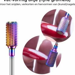 FOOCCA - Tungsten Carbide Nagelfrees Bitjes - Wolfraam Carbide Bits - Set 7 Stuks -Lanaform Shop 550x580 1