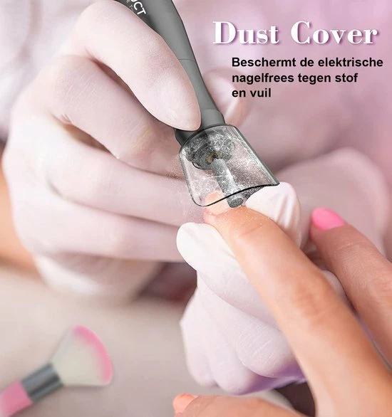 ProductPlanet Premium Draadloze Elektrische Nagelvijl Set 2022 - Nagelvijl Electrisch - Manicure En Pedicure Set - Electrische Nagelvijl - 60 Schuurrolletjes - 5 NagelFrees Bitjes - Grijs 6 ProductPlanet Premium Draadloze Elektrische Nagelvijl Set 2022 - Nagelvijl Electrisch - Manicure En Pedicure Set - Electrische Nagelvijl - 60 Schuurrolletjes - 5 NagelFrees Bitjes - Grijs - Image 4