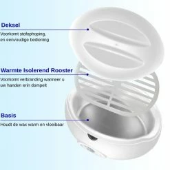 Faseras Paraffinebad - Voor Handen/Voeten - Wit 14 Faseras Paraffinebad - Voor Handen/Voeten - Wit -Lanaform Shop 550x586 4