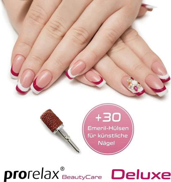 Prorelax Deluxe - Manicure & Pedicureset - 15 Opzetstukken- In Aluminium Koffer 10 Prorelax Deluxe - Manicure & Pedicureset - 15 Opzetstukken- In Aluminium Koffer - Image 8