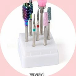 EverdayGoods Elektrische Nagelvijl - Set - Kerst - Opzetstukken Voor Manicure- & Pedicureapparaten - Nagel Frees - Keramische Nagelboortjes - Pedicure En Manicure - Nagelfrees Bitje - Nagelboortjes - -Lanaform Shop 550x587 2
