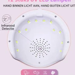 WiseGoods - Nagel UV Lamp Gelnagels - LED Lamp - Gellak - Nagellak Droger - Nagellak - 36W - Roze 15 WiseGoods - Nagel UV Lamp Gelnagels - LED Lamp - Gellak - Nagellak Droger - Nagellak - 36W - Roze -Lanaform Shop 550x588