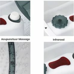 Buxibo Foot Spa - 3 Liter Voetenbad - 40x35x66CM -Lanaform Shop 550x599 1