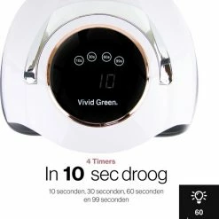 Vivid Green UV Lamp Gelnagels - Led Nagellamp - Gellak Nagel Lamp - Nageldroger - Naggellak Droger - Nagels - 180W -Lanaform Shop 550x601 2