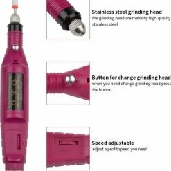 PKD Elektrische Nagelvijl - Goud - Manicure - Pedicure - Nagels - Handen - Voeten - Vijl - Nagelvijl 11 PKD Elektrische Nagelvijl - Goud - Manicure - Pedicure - Nagels - Handen - Voeten - Vijl - Nagelvijl -Lanaform Shop 550x605 3