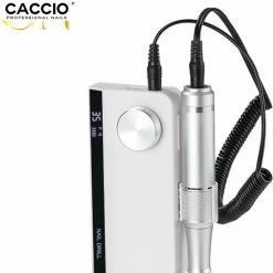 CACCIO? NAILS 2022 Wireless Nagelfrees - 501 Wit Draadloze Nagelfrees - Nagelfrees - Manicure/pedicure Voeten En Handen Acrylnagels-Gelnagels - Nagels - Nail Drill Machine - 35000 RPM - Roze - Inclusief 6 Bitjes - Hoge Kwaliteit - Nagelstudio - Professioneel