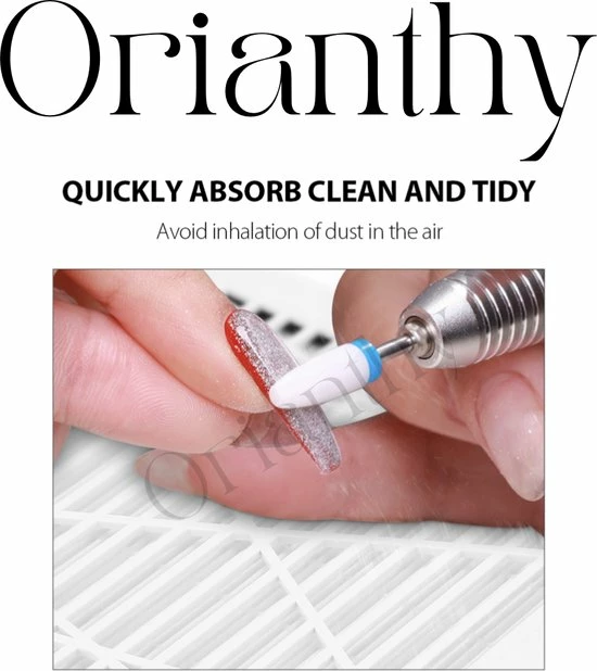 Orianthy Nagel Stofafzuiger - Nagel Stofafscheider Zuigmachine - Manicure- Roze - Nail Dust Collector Pink 5 Orianthy Nagel Stofafzuiger - Nagel Stofafscheider Zuigmachine - Manicure- Roze - Nail Dust Collector Pink - Image 3