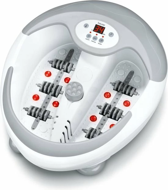 Beurer FB50 Voetenbad - XXL - 3 Pedicure Opzetstukken - Verwarming 3 Beurer FB50 Voetenbad - XXL - 3 Pedicure Opzetstukken - Verwarming