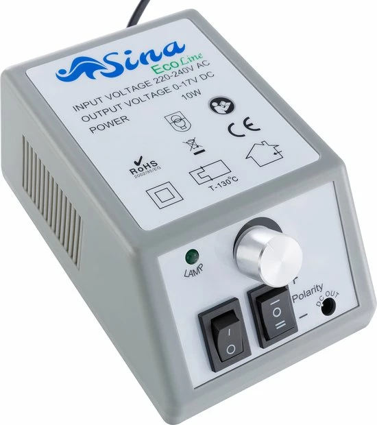 SINA Professionele Freesmachine Manicure Pedicure Nagelfrees Nagels Design Grijs 6 SINA Professionele Freesmachine Manicure Pedicure Nagelfrees Nagels Design Grijs - Image 4