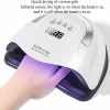 SUN UV Professionele 180W LED Nageldroger Lamp - Gel Nagel Droger - 180W De Sterkste Nagellamp Op De Markt - Geschikt Voor Elke Nagel, Sneller Droger Voor Gel Polish Nail Apparatuur Automatische Sensor Nail Art Gereedschap Voor Vingernagel En Teennagel