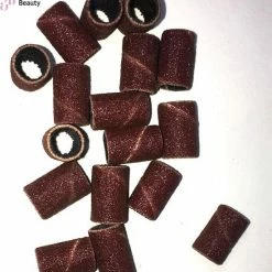 Merkloos Schuurrolletjes Nagelfrees Grit 80 ( Grof ) 10mm | Voor Elektrische Nagelvijl | Schuurrolletjes 50 Stuks -Lanaform Shop 550x636 7