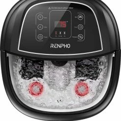 Merkloos Elektrisch Massage Voetenbad - Luxe Voeten Spa - Vibratie En Bubbel - Voetbad Massage