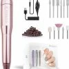 FOOCCA Nagelfrees - 11 Bitjes En 58 Schuurrolletjes - Elektrische Nagelvijl - Eelt Verwijderaar - Manicure Apparaat - Pedicure Set - Extra Lange Kabel -Lanaform Shop 550x647