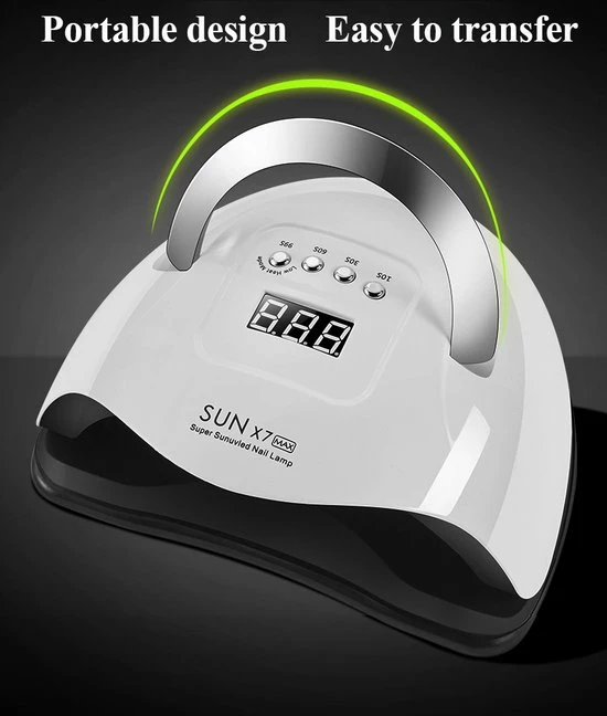 SUN UV Professionele 180W LED Nageldroger Lamp - Gel Nagel Droger - 180W De Sterkste Nagellamp Op De Markt - Geschikt Voor Elke Nagel, Sneller Droger Voor Gel Polish Nail Apparatuur Automatische Sensor Nail Art Gereedschap Voor Vingernagel En Teennagel 6 SUN UV Professionele 180W LED Nageldroger Lamp - Gel Nagel Droger - 180W De Sterkste Nagellamp Op De Markt - Geschikt Voor Elke Nagel, Sneller Droger Voor Gel Polish Nail Apparatuur Automatische Sensor Nail Art Gereedschap Voor Vingernagel En Teennagel - Image 4