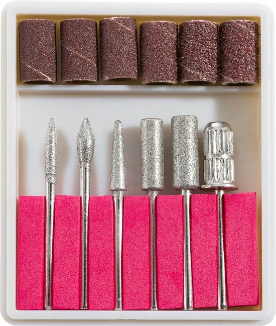 SINA Professionele Freesmachine Manicure Pedicure Nagelfrees Nagels Design Rood 14 SINA Professionele Freesmachine Manicure Pedicure Nagelfrees Nagels Design Rood - Image 12