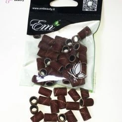 Merkloos Schuurrolletjes Nagelfrees Grit 80 ( Grof ) 10mm | Voor Elektrische Nagelvijl | Schuurrolletjes 50 Stuks -Lanaform Shop 550x653 1