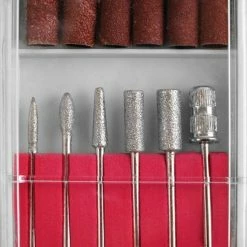 Beautylushh 166 Delige Nagelfrees Bitjes En Schuurrolletjes Set - Manicure En Pedicure -Lanaform Shop 550x654 1