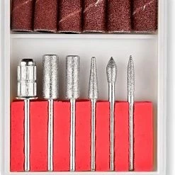 Merkloos Handheld Nagelfrees Voor Manicure & Pedicure Motor - Nagel Frees Elektrische Vijl Set - Freesmachine Met Bitjes -Lanaform Shop 550x654