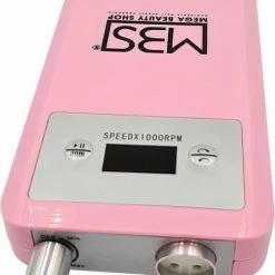 MEGA BEAUTY SHOP? Draagbare Elektrische Nagelfrees PRO - Roze - 35watt - 30000rpm -Lanaform Shop 550x662 1