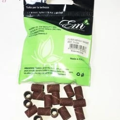 Merkloos Schuurrolletjes Nagelfrees Grit 80 ( Grof ) 10mm | Voor Elektrische Nagelvijl | Schuurrolletjes 50 Stuks -Lanaform Shop 550x663 1