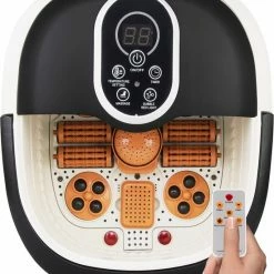 Calmenta® XXL Voetenbad - 12L - Automatisch Wielmassage - Infrarood - Tot 48°C - Voetbad Massage - Voetmassage - Shiatsu - Black Friday 2022 Deals