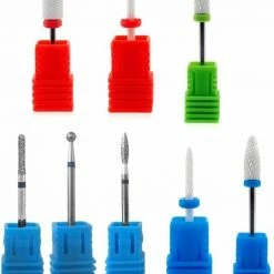 AA Commerce Professionele Keramische & Diamant Frezen Voor Elektrische Freesmachine - Nagelfrees Bitjes Frees - Manicure/Pedicure Ceramic Nail Art Nagel Frezen Diamand Frezenset - Keramische Freesbitje Freesjes Fijn/Grof - Set Van 8 Stuks 9 AA Commerce Professionele Keramische & Diamant Frezen Voor Elektrische Freesmachine - Nagelfrees Bitjes Frees - Manicure/Pedicure Ceramic Nail Art Nagel Frezen Diamand Frezenset - Keramische Freesbitje Freesjes Fijn/Grof - Set Van 8 Stuks -Lanaform Shop 550x670