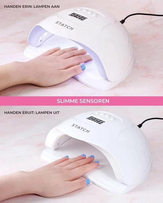 Statch LED Nageldroger Voor Gelnagels - Inclusief Bewegingssensor En Timer – 36LED Lampen- LCD Display 15 Statch LED Nageldroger Voor Gelnagels - Inclusief Bewegingssensor En Timer – 36LED Lampen- LCD Display - Image 13