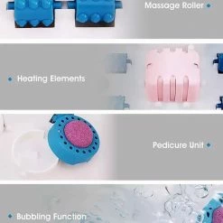 Gasky° Elektrische Voetenbad Blauw - Voetmassage - Voetbad - Verwarmt Tot 47°C - Pedicure Slijpsteen - Eeltverwijderaar - Trillingen 3 In 1 - 16 Massagerollers - Voetmassage - Voetbad Met Massage 9 Gasky° Elektrische Voetenbad Blauw - Voetmassage - Voetbad - Verwarmt Tot 47°C - Pedicure Slijpsteen - Eeltverwijderaar - Trillingen 3 In 1 - 16 Massagerollers - Voetmassage - Voetbad Met Massage -Lanaform Shop 550x687 3