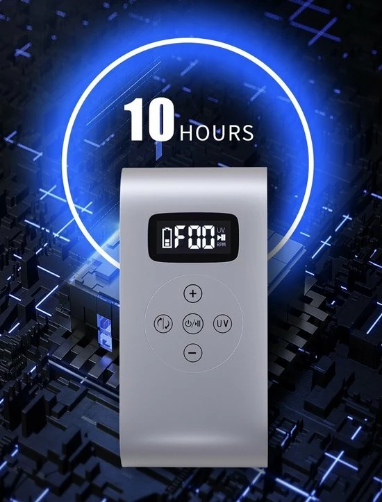 CACCIO? NAILS 2 In 1 Nagelfrees UV/LED Lamp-Zwart-Oplaadbare/Draadloze Nagelfrees-Nagelfrees- Manicure/pedicure Voeten En Handen-Acrylnagels-Gelnagels-UV/LED Lamp/Nail Drill Machine - 35000 RPM - Inclusief 6 Bitjes - Hoge Kwaliteit - Nagelstudio - Professioneel 6 CACCIO? NAILS 2 In 1 Nagelfrees UV/LED Lamp-Zwart-Oplaadbare/Draadloze Nagelfrees-Nagelfrees- Manicure/pedicure Voeten En Handen-Acrylnagels-Gelnagels-UV/LED Lamp/Nail Drill Machine - 35000 RPM - Inclusief 6 Bitjes - Hoge Kwaliteit - Nagelstudio - Professioneel - Image 4