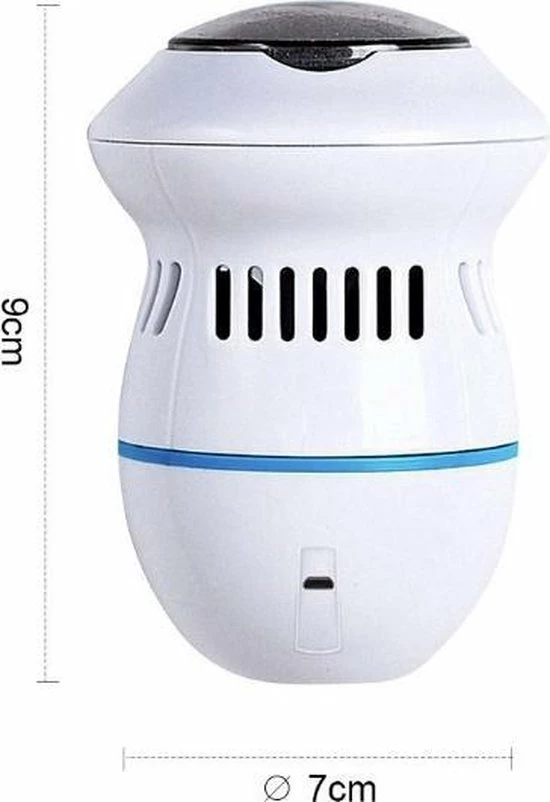 Merkloos Elektrische Eeltverwijderaar – Voeten Verzorging – Elektrische Voet Vijl – USB Oplaadbaar – Pedicureset – Wit 5 Merkloos Elektrische Eeltverwijderaar – Voeten Verzorging – Elektrische Voet Vijl – USB Oplaadbaar – Pedicureset – Wit - Image 3